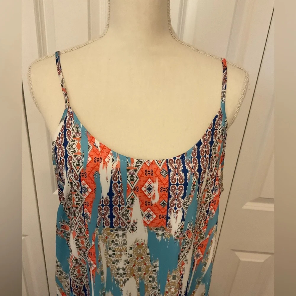 Colorful Maxi Dress NWOT - Picture 3 of 13